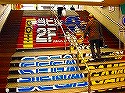 大森駅北口の階段です